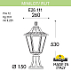 Ландшафтный светильник Fumagalli MINILOT/RUT E26.111.000.BXE27