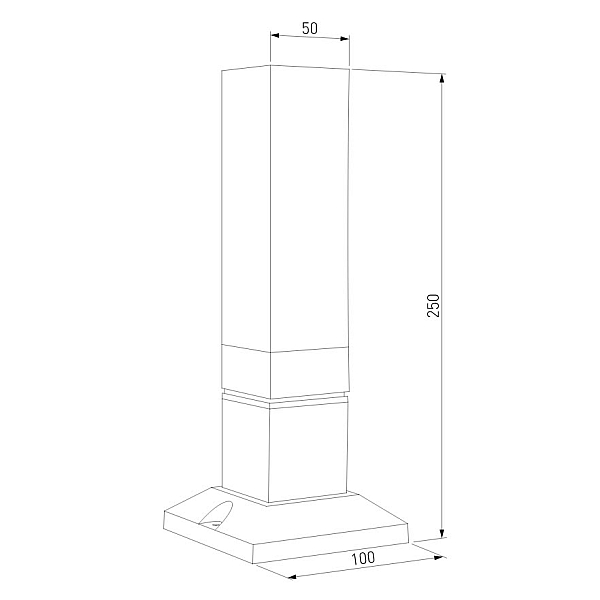 Ландшафтный светильник Elektrostandard 1536 TECHNO LED 4690389168741
