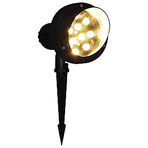 Грунтовый светильник Reluce 09401-0.7-001U LED12W BK+WW