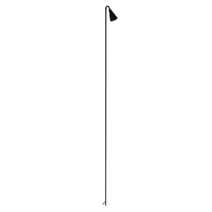 Ландшафтный светильник Arlight KT-HAREBELL-BOLL-H1145-3W Warm3000 (BK, 40 deg, 24V) 050690