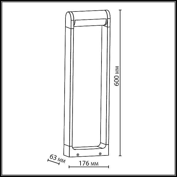 Ландшафтный светильник Odeon Light NATURE 7117/12GL