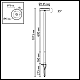 Ландшафтный светильник Odeon Light Disc Nature 7189/6GLA
