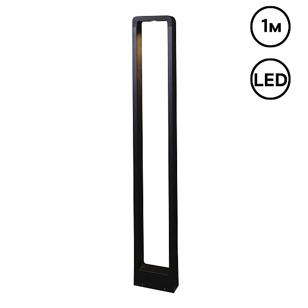 Ландшафтный светодиодный светильник Reluce 09962-0.7-001JH 1,0M LED10W BK RLOS