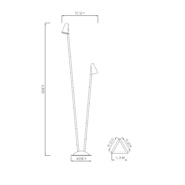 Ландшафтный светильник Arte Lamp Muphrid A4109PA-2BK