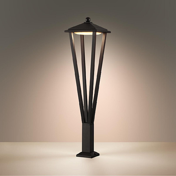 Уличный светодиодный светильник Odeon Light Nature Bearitz 6655/12GL3