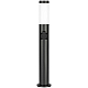 Ландшафтный светильник ЭРА Беллона GBF-103-1-BL-0650 230В Е27 IP54 черный с розеткой Б0071048