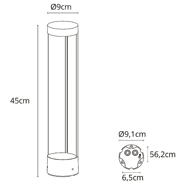 Уличный светодиодный светильник Arte Lamp New York A1645PA-1BK