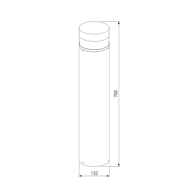 Ландшафтный светильник Elektrostandard 1532 TECHNO LED черный 4690389219184 a072085