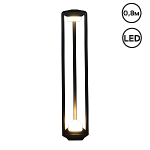 Ландшафтный светильник Reluce 09987-0.7-001JH 0.8M LED2X6W BK RLOS