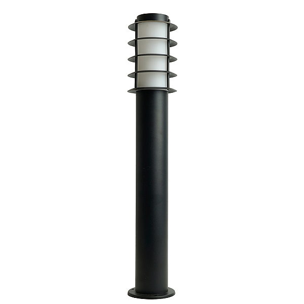 Светильник садово-парковый Feron DH047-650, Техно столб, 18W E27 230V, черный 51528