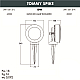 Ландшафтный светодиодный светильник Fumagalli Tommy Spike 2M1.001.000.AXD1L