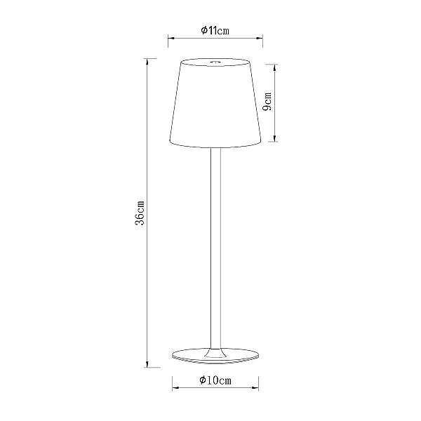 Уличный светодиодный светильник Arte Lamp Fuyue A1614LT-1BK