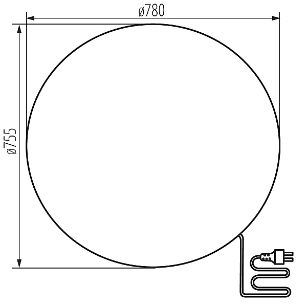 Садовый светильник Kanlux STONO 780 N 36594