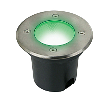 Грунтовый светильник Uniel ULU-B14A-6W/GREEN IP67 GREY UL-00012392