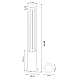 Уличный светодиодный светильник Arte Lamp Thuban A1080PA-1BK