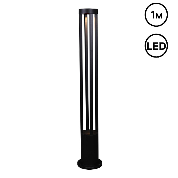 Ландшафтный светодиодный светильник Reluce 09958-0.7-001JH 1,0M LED7W BK RLOS