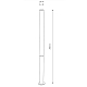 Уличный светильник Nowodvorski Mia Led L Black 11375