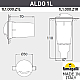 Грунтовый светильник Fumagalli Aldo 1L1.000.000.AXZ1L