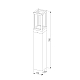 Ландшафтный светильник Elektrostandard Frame 1529 TECHNO LED черный 4690389219122 a072092