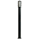 Светильник садово-парковый Feron DH047-1100, Техно столб, 18W E27 230V, черный 51529