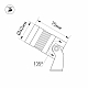 Уличный светодиодный светильник Arlight KT-Ray-Color-R42-6W RGB 028916