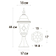 Уличный светильник Arte Lamp Madrid A1541FN-1BN