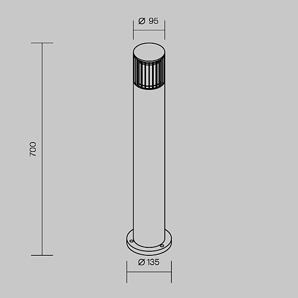 Ландшафтный светильник Maytoni Outdoor O492FL-01GF