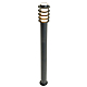 Светильник садово-парковый Feron DH047-1100, Техно столб, 18W E27 230V, черный 51529