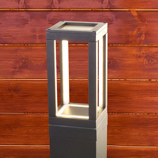 Ландшафтный светодиодный светильник Elektrostandard Frame 1529 TECHNO LED серый 4690389172373  a051860