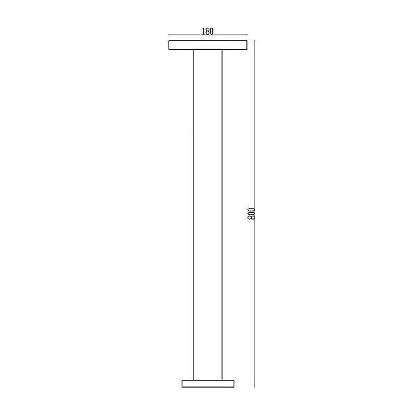Уличный светодиодный светильник Maytoni Wald O420FL-L12GF1