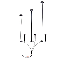 Ландшафтный светильник Arte Lamp Motus A1081PA-3BK
