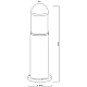 Уличный светильник Arte Lamp Coppia A5217PA-1BK