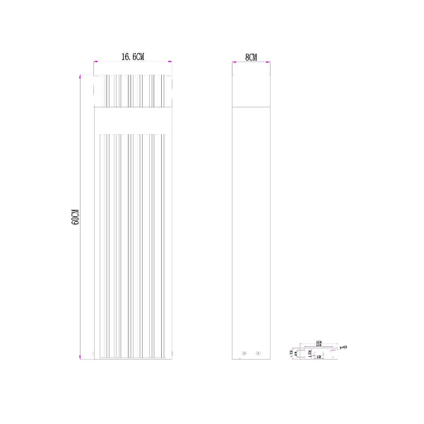 Уличный светодиодный светильник Arte Lamp Arneb A2146PA-1BK