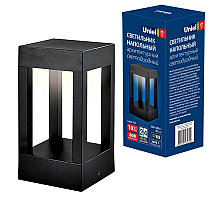Уличный светодиодный светильник (UL-00006815) Uniel ULU-T03A-10W/3000K IP65 Black