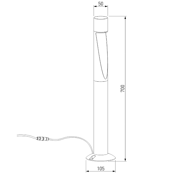 Ландшафтный светильник Elektrostandard Recess 35177/F 4690389208454 a067382
