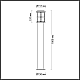 Уличный светильник Odeon Light Nature Magus 4964/1F