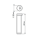 Уличный светильник Arlight LGD-Path-Round120-H450B-12W Warm White 020336