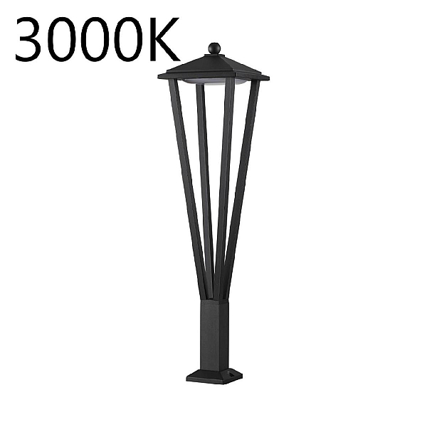 Уличный светодиодный светильник Odeon Light Nature Bearitz 6655/12GL3
