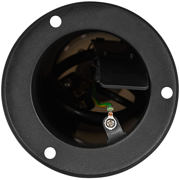 Ландшафтный светильник ЭРА Беллона GBF-103-1-BL-0450 230В Е27 IP54 черный с розеткой Б0071047