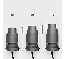 Уличный светильник Arlight ALT-RAY-ZOOM-R61-12W Warm3000 (DG, 10-60 deg, 230V) (IP67 Металл) 026447(2)