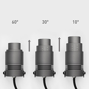Уличный светильник Arlight ALT-RAY-ZOOM-R61-12W Warm3000 (DG, 10-60 deg, 230V) (IP67 Металл) 026447(2)