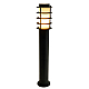 Светильник садово-парковый Feron DH047-650, Техно столб, 18W E27 230V, черный 51528