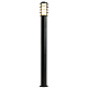 Светильник садово-парковый Feron DH047-1100, Техно столб, 18W E27 230V, черный 51529