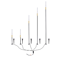 Ландшафтный светильник Arte Lamp Muster A1083PA-5BK