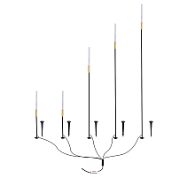Ландшафтный светильник Arte Lamp Muster A1083PA-5BK
