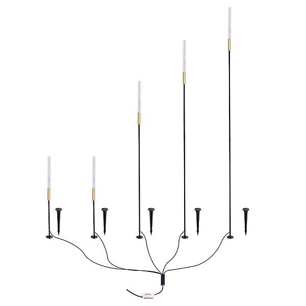 Ландшафтный светильник Arte Lamp Muster A1083PA-5BK