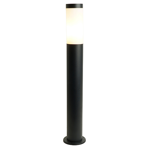 Светильник садово-парковый Feron DH042-650, Техно столб, max.18W E27 230V, черный 51524