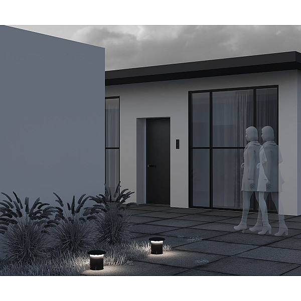 Уличный светодиодный светильник Maytoni Grip O460FL-L10GF3K