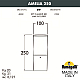 Ландшафтный светильник Fumagalli AMELIA 250 DR2.573.000.WYE27