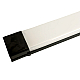 Светильник светодиодный линейный Feron AL5020 IP40 36W 6500K 1200*23*60мм матовый черный 51340